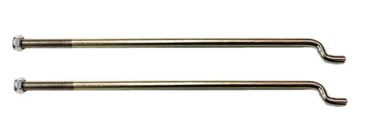 Battery Hold Down Rod Bolt For Ezgo Txt Medalist 94-Up - 70121G01, 616287 - 2 Pack 1