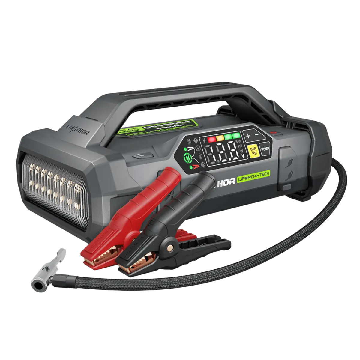 Lokithor Ja3000 Pro Jump Starter With Lifepo4-Tech 3000Amp 1