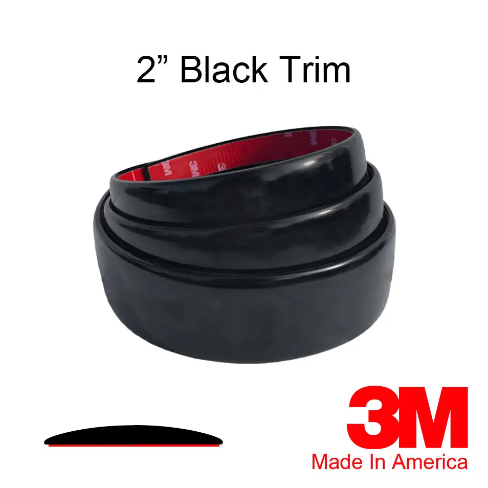 2'' Black Trim Molding 1
