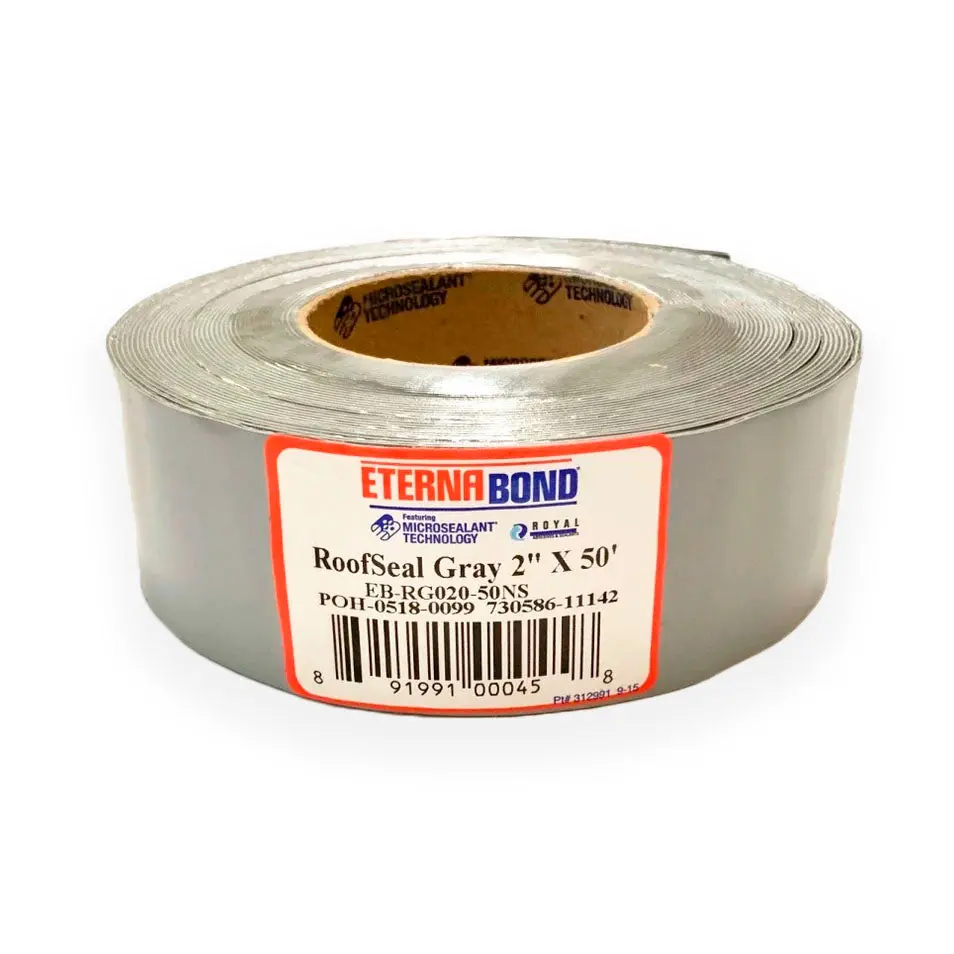 2" Gray Eternabond Roof Leak Repair Tape Patch Seal 1