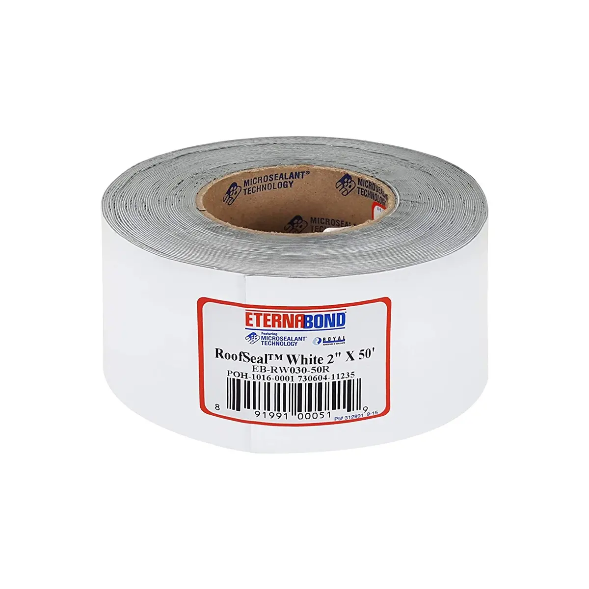 2" White Eternabond Roof Leak Repair Tape Patch Seal 1
