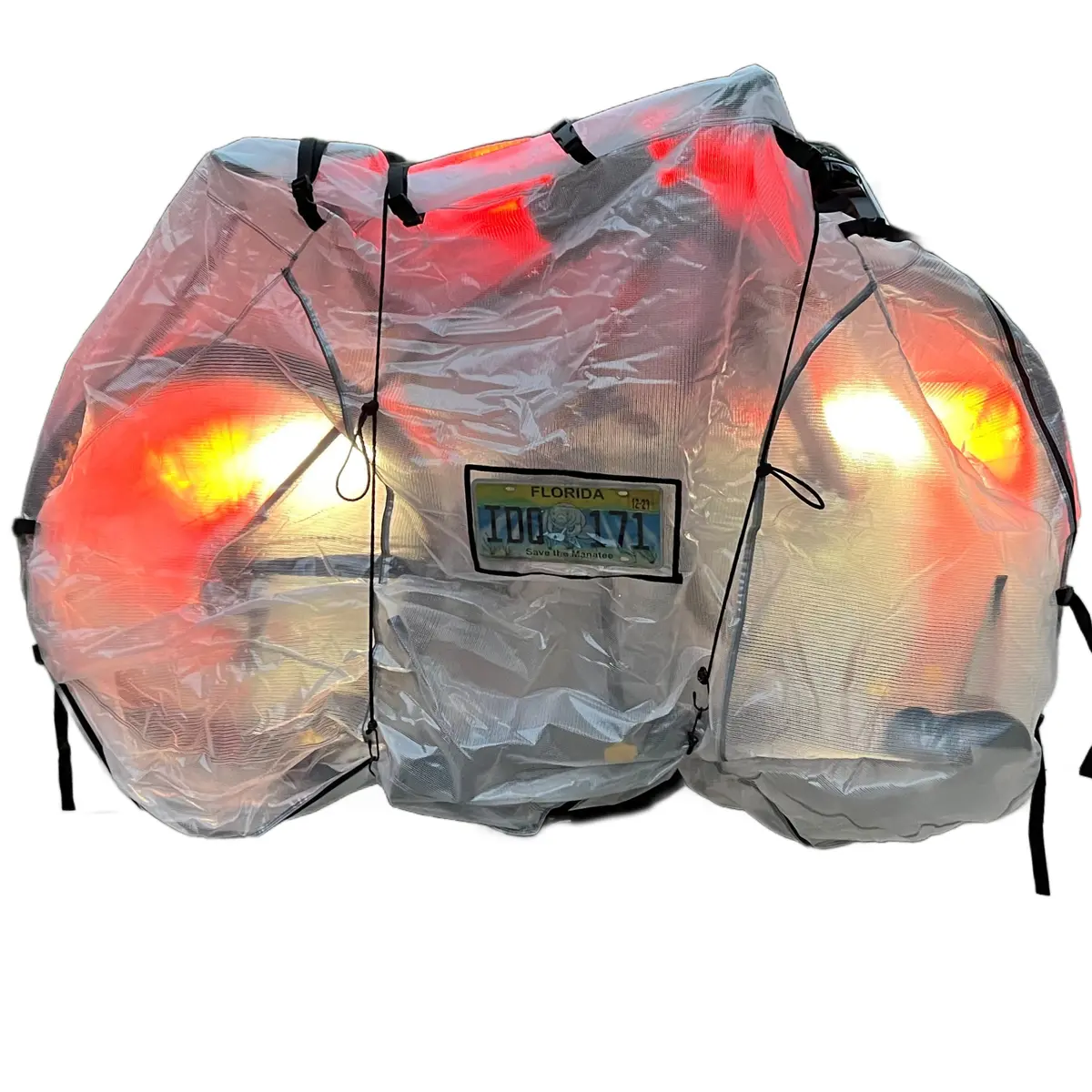 Dual Or Single Ebike Cover Adjustable For 1 Or 2 Bikes 1