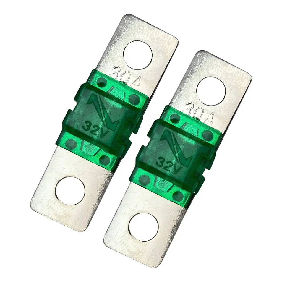 Midi / Ami 30-200A, 32V Fuse For Automotive Marine Audio Video System Electronics Fuse Bolt On 2 Pack 1