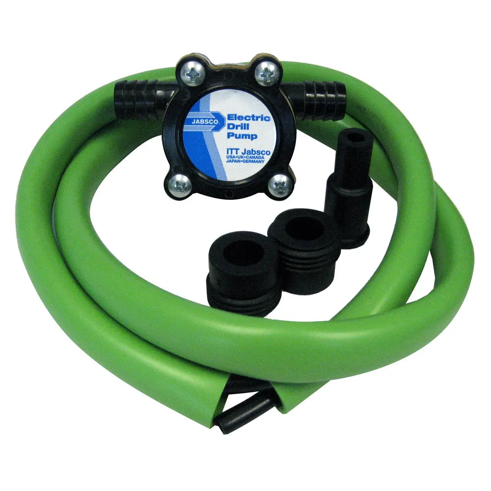 Jabsco Drill Pump Kit W/Hose [17215-0000] 1