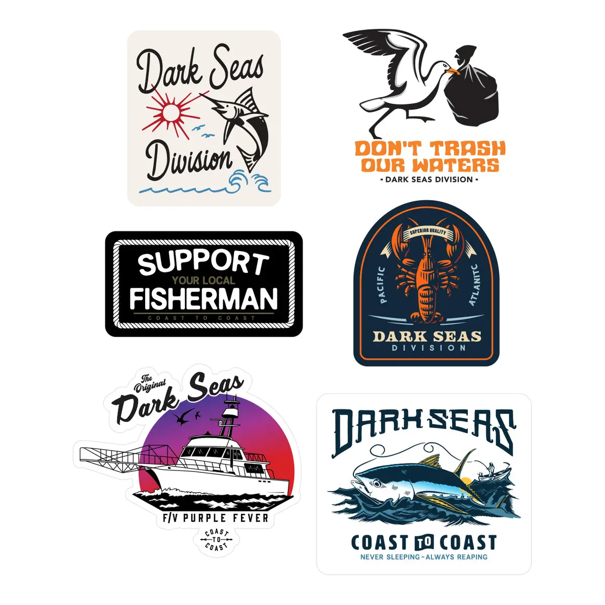 Dark Seas - Fishing Series Pack Ii 1