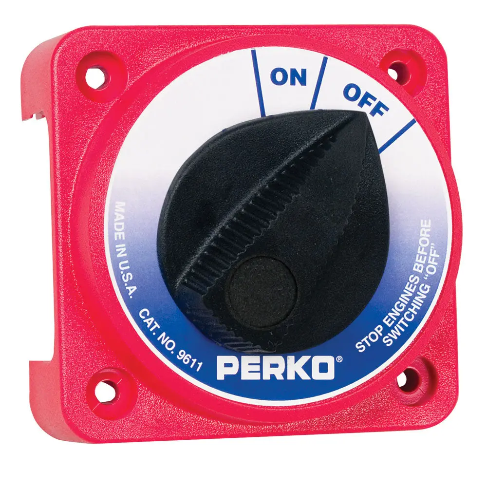 Perko 9611Dp Compact Medium Duty Main Battery Disconnect Switch [9611Dp] 1