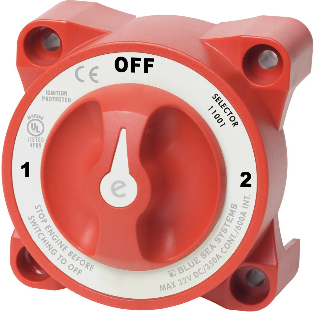 Blue Sea 11001 E-Series Battery Switch W/Alternator Field Disconnect - 3-Position [11001] 1