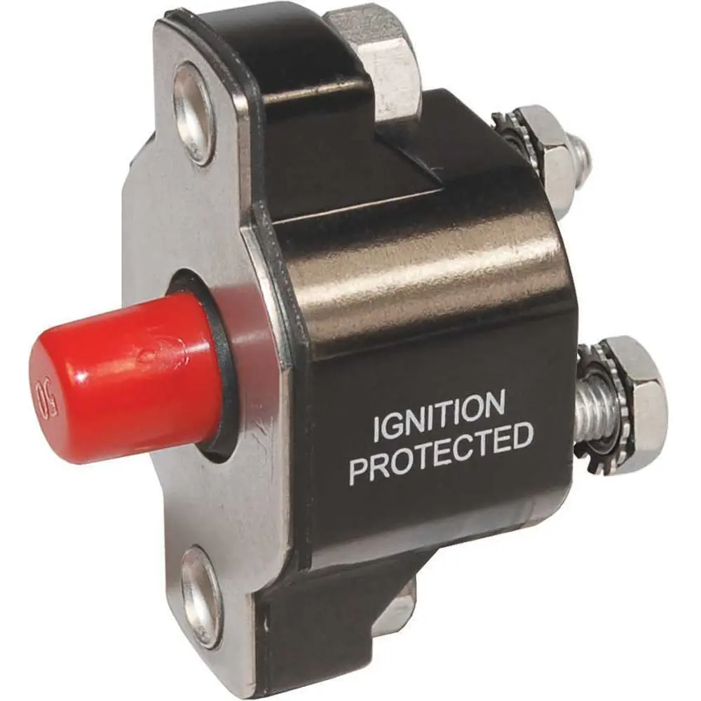 Blue Sea 2142 Medium Duty Push Button Reset-Only - 50A [2142] 1