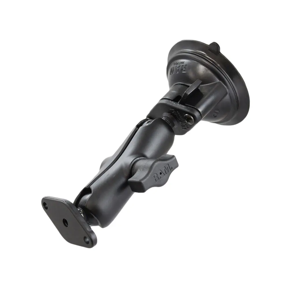 Ram Mount Base Suction Mount Twist Lock - Requires Ram Cradle [Ram-B-166U] 1