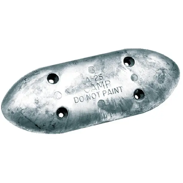 Camp - Zinc Hull Plate 9-1/4" Long 1