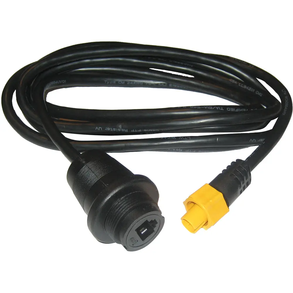 Simrad Ethernet Adapter Cable Yellow - 5P Male To Rj45 Female - 2M [000-0127-56] 1