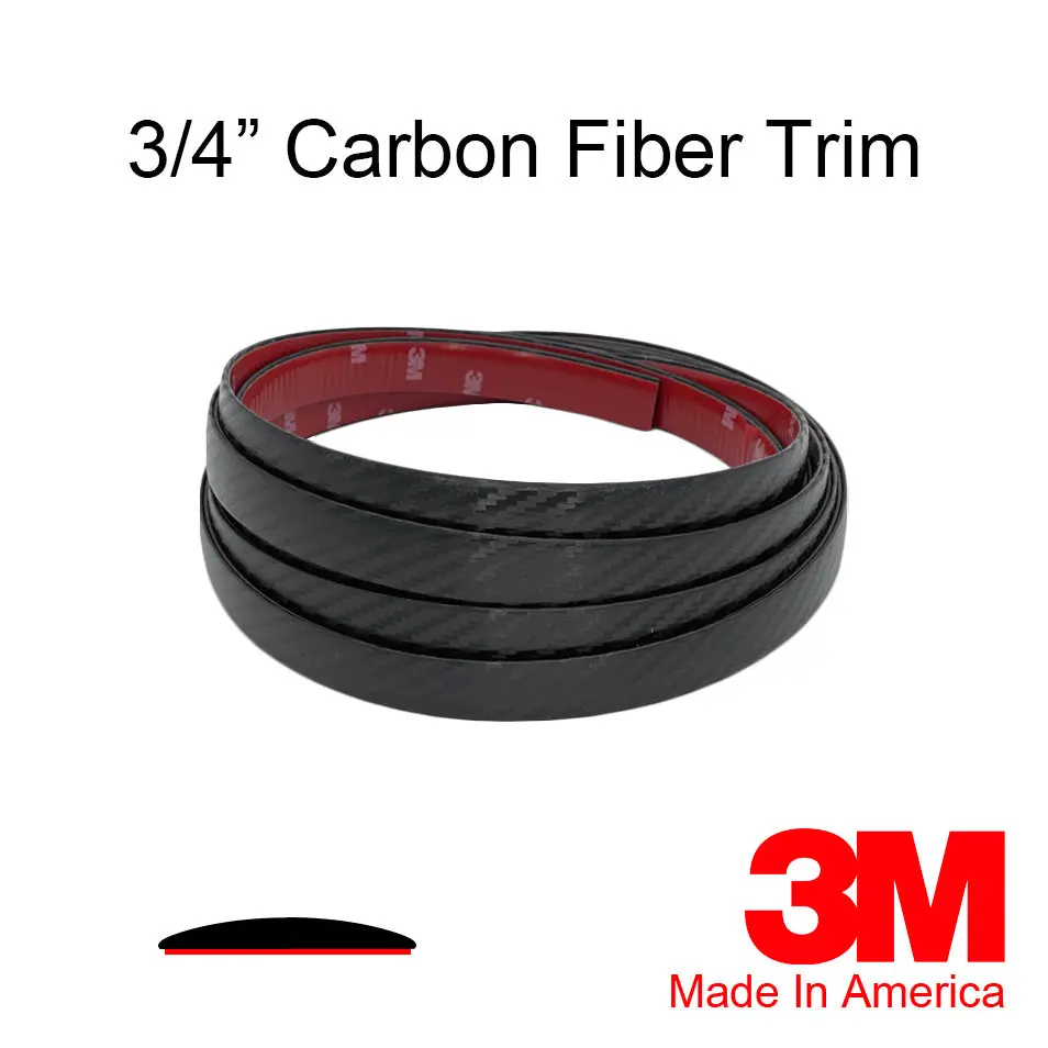 3/4'' Carbon Fiber Trim Molding 1