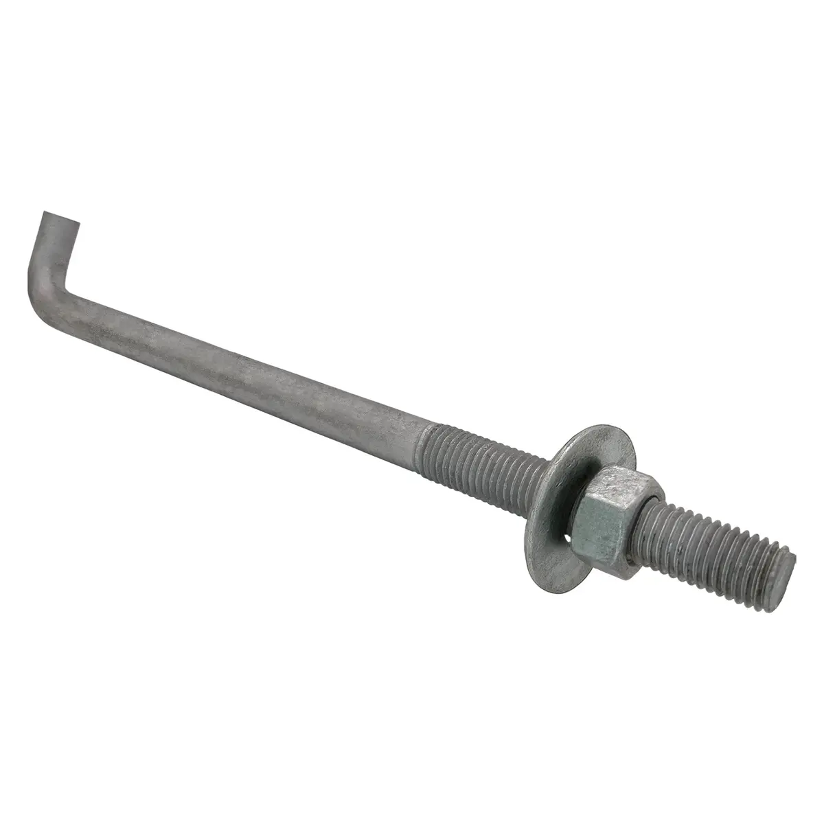3/4" X 12-Inch Galvanized Threaded Anchor Bolts For Wood, Concrete 1