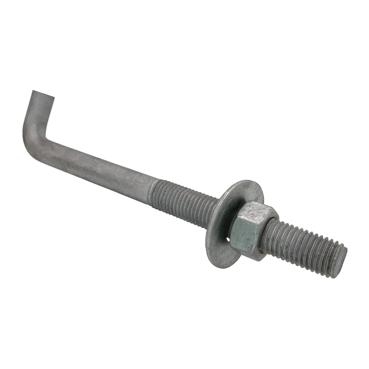 3/4" X 8-Inch Galvanized Threaded Anchor Bolts For Wood, Concrete 1