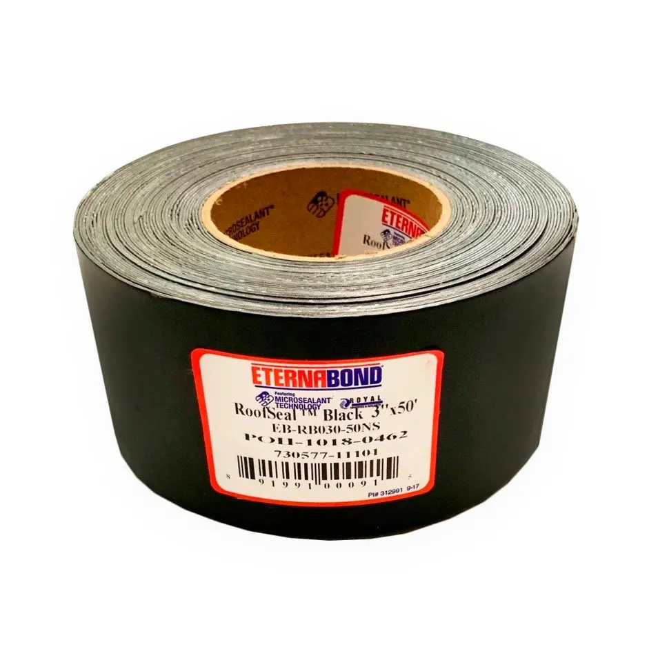 3" Eternabond Roof Leak Repair Tape Patch Seal Black 1
