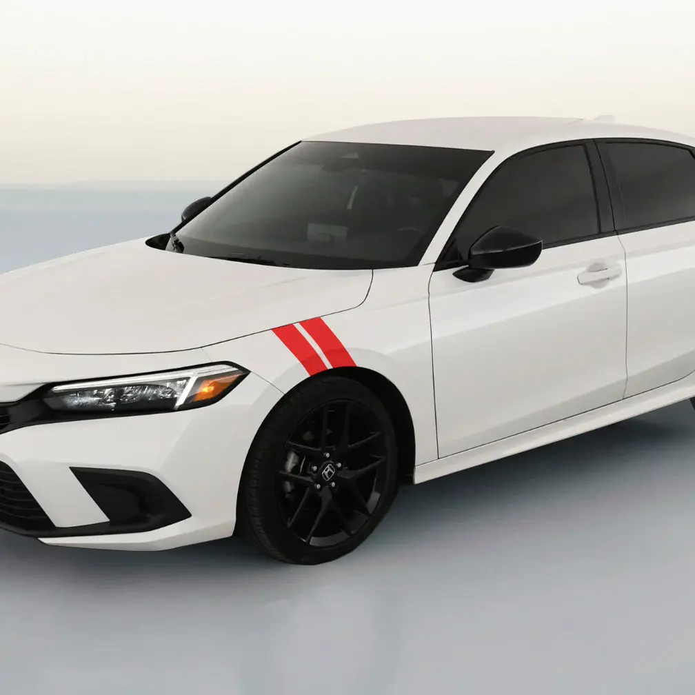 Honda Civic Dual Fender Stripe Kit 1