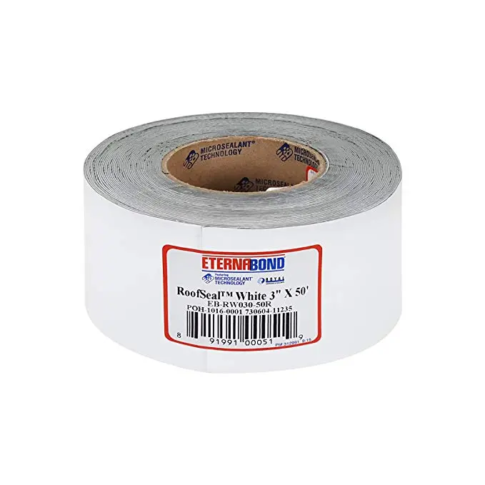 3" Eternabond Roof Leak Repair Tape Patch Seal White 1