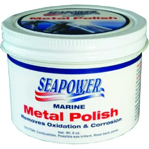 Sea Power - Marine Metal Polish & Scratch Remover - 8 Oz 1
