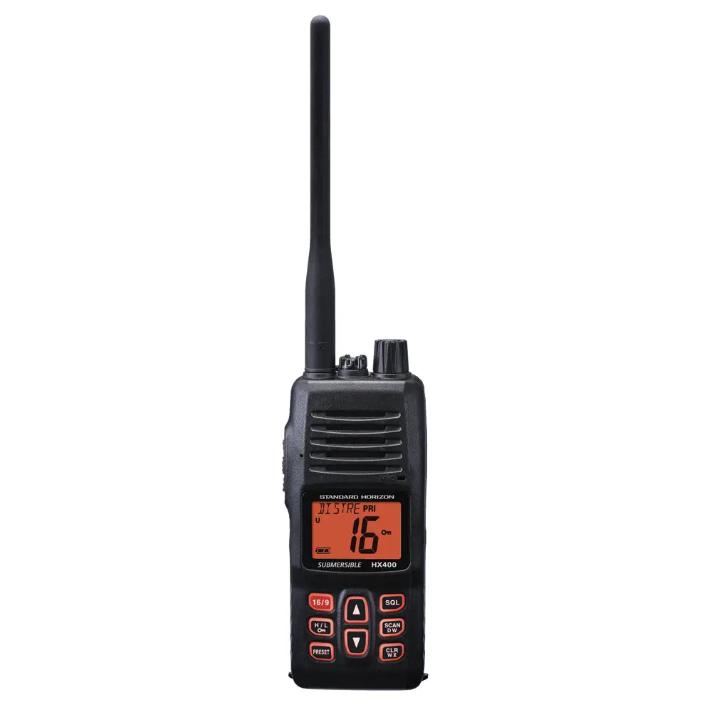 Standard Horizon Hx400 W/Built-In Scrambler & Lmr Programmable Channels [Hx400] 1