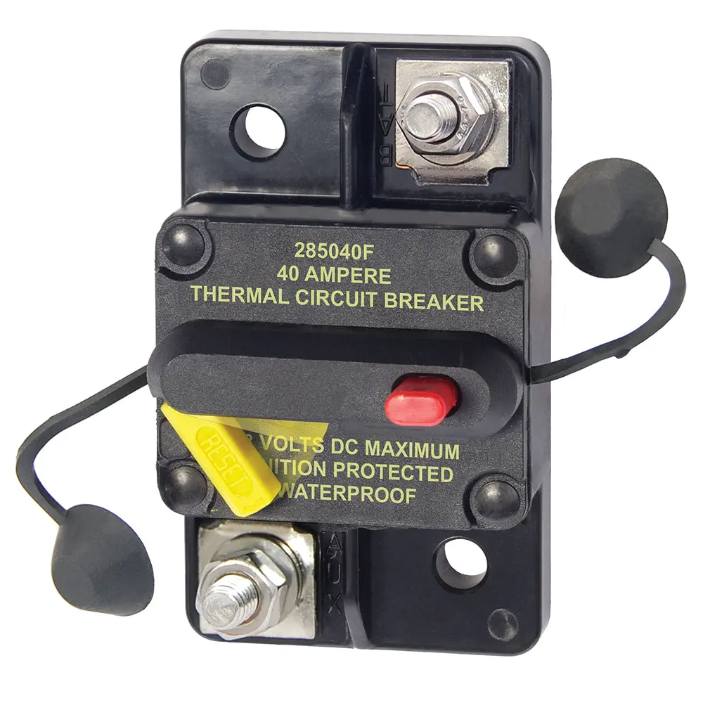 Blue Sea 7182 40 Amp Circuit Breaker Surface Mount 285 Series [7182] 1