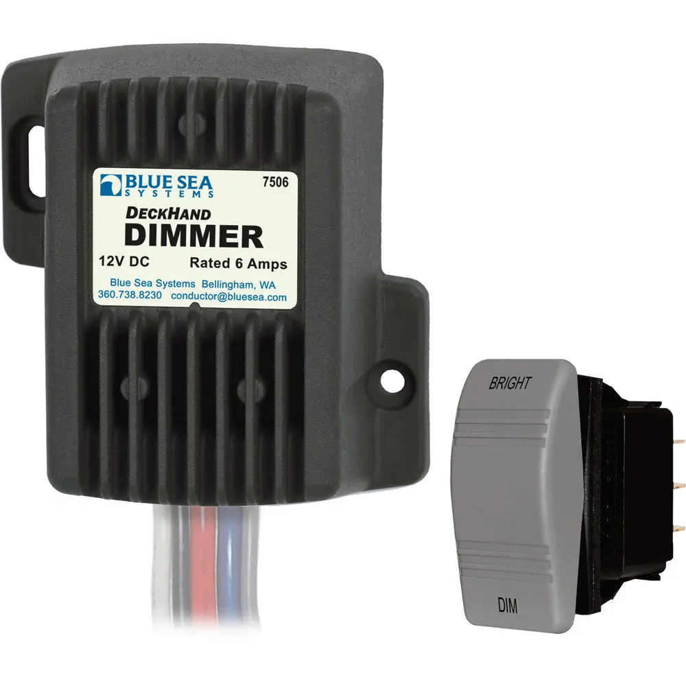 Blue Sea 7506 Deckhand Dimmer - 6 Amp/12V [7506] 1