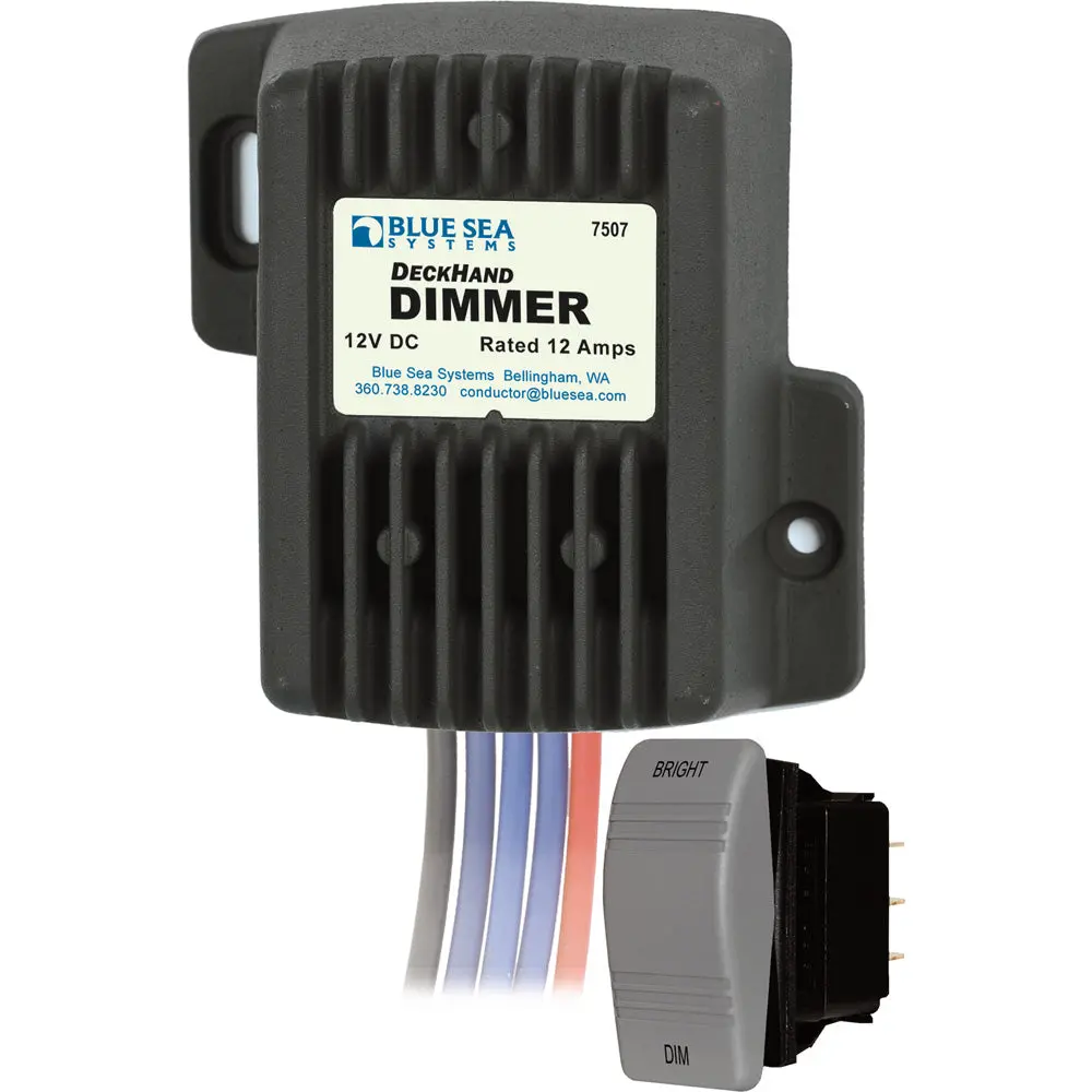 Blue Sea 7507 Deckhand Dimmer - 12 Amp/12V [7507] 1