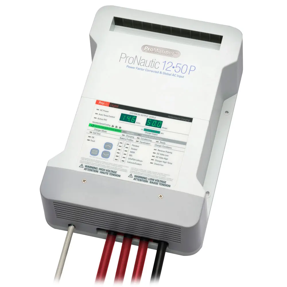 Promariner Pronautic 1250P 50 Amp 3 Bank Battery Charger [63150] 1