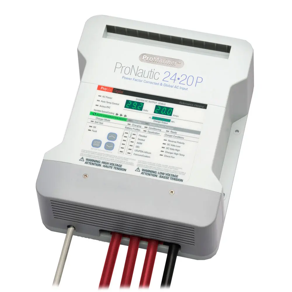Promariner Pronautic 2420P 24V 20 Amp 3 Bank Battery Charger [63170] 1