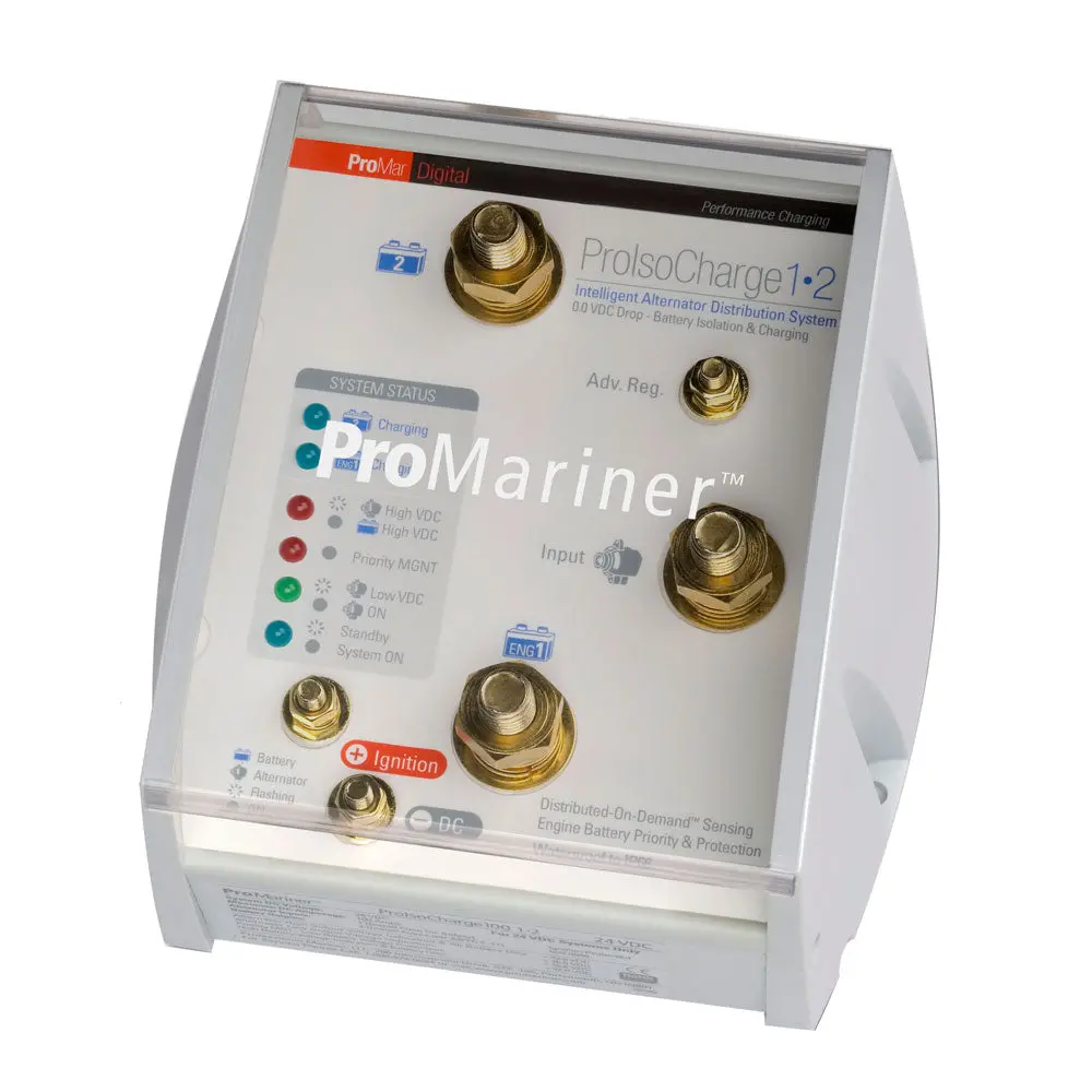 Promariner Proisocharge Battery Isolator 120Amp 1-Alt 2-Bat - 12V [23121] 1