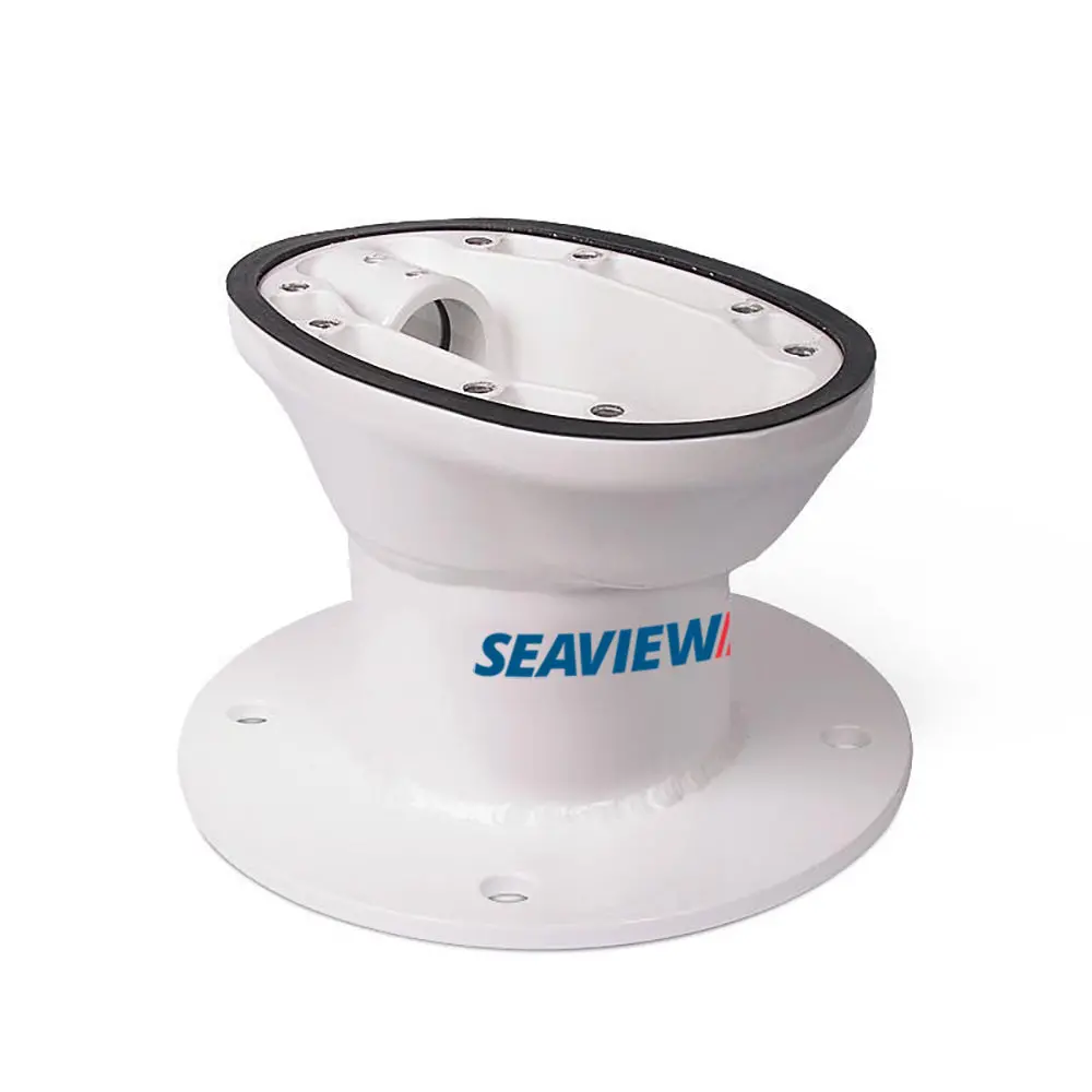Seaview Modular Mount 8" Vertical Round Base Plate - Top Plate Required [Am5-M1] 1
