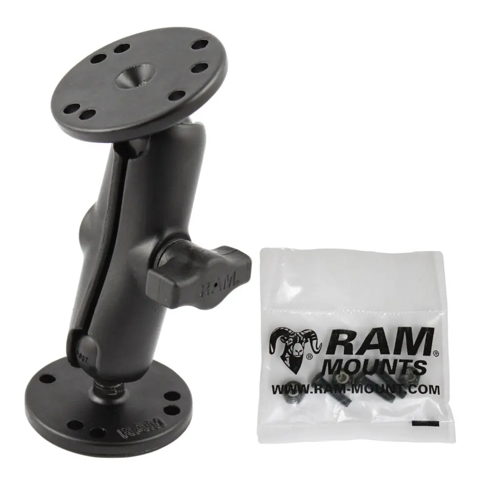 Ram Mount 1" Ball Light Use Surface Mount F/Garmin Echo 100, 150, 300C [Ram-B-101-G4] 1
