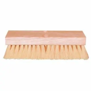 Ors - Deck Scrub Brushes, 10" Hardwood Block, 2" Trim L, Acid-Proof Polypropylene 1