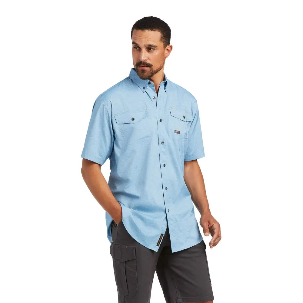 Ariat- Rebar Made Tough Venttek Durastretch Work Shirt 15