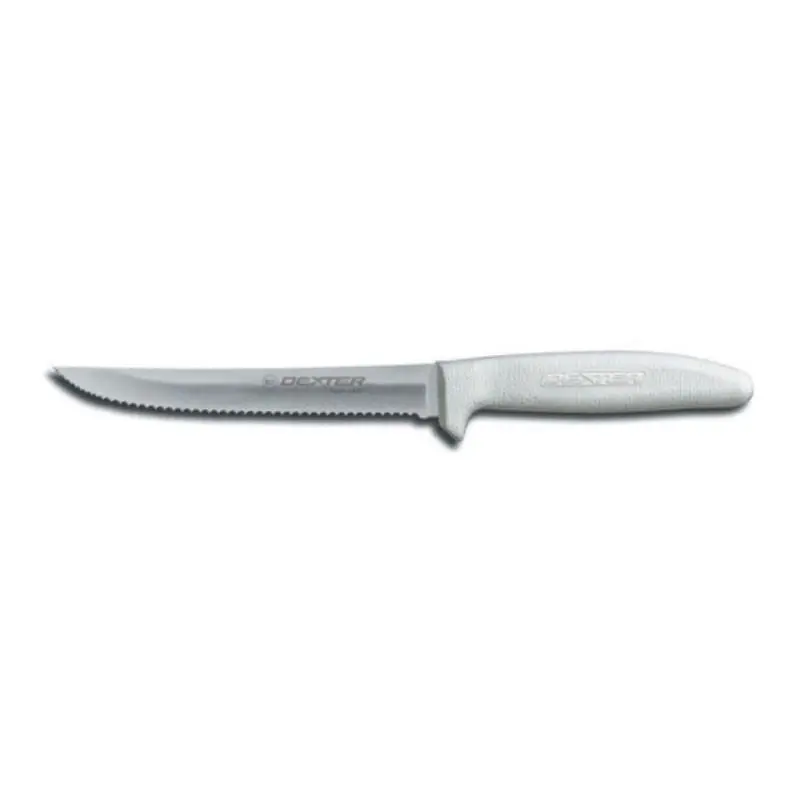Dexter Russell - Sani-Safe 6" Scalloped Utility Knife 1