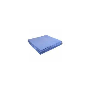 Buffalo - Industries Microfiber Cleaning Cloth-Blue 16" X 16" - 12 Pack 1
