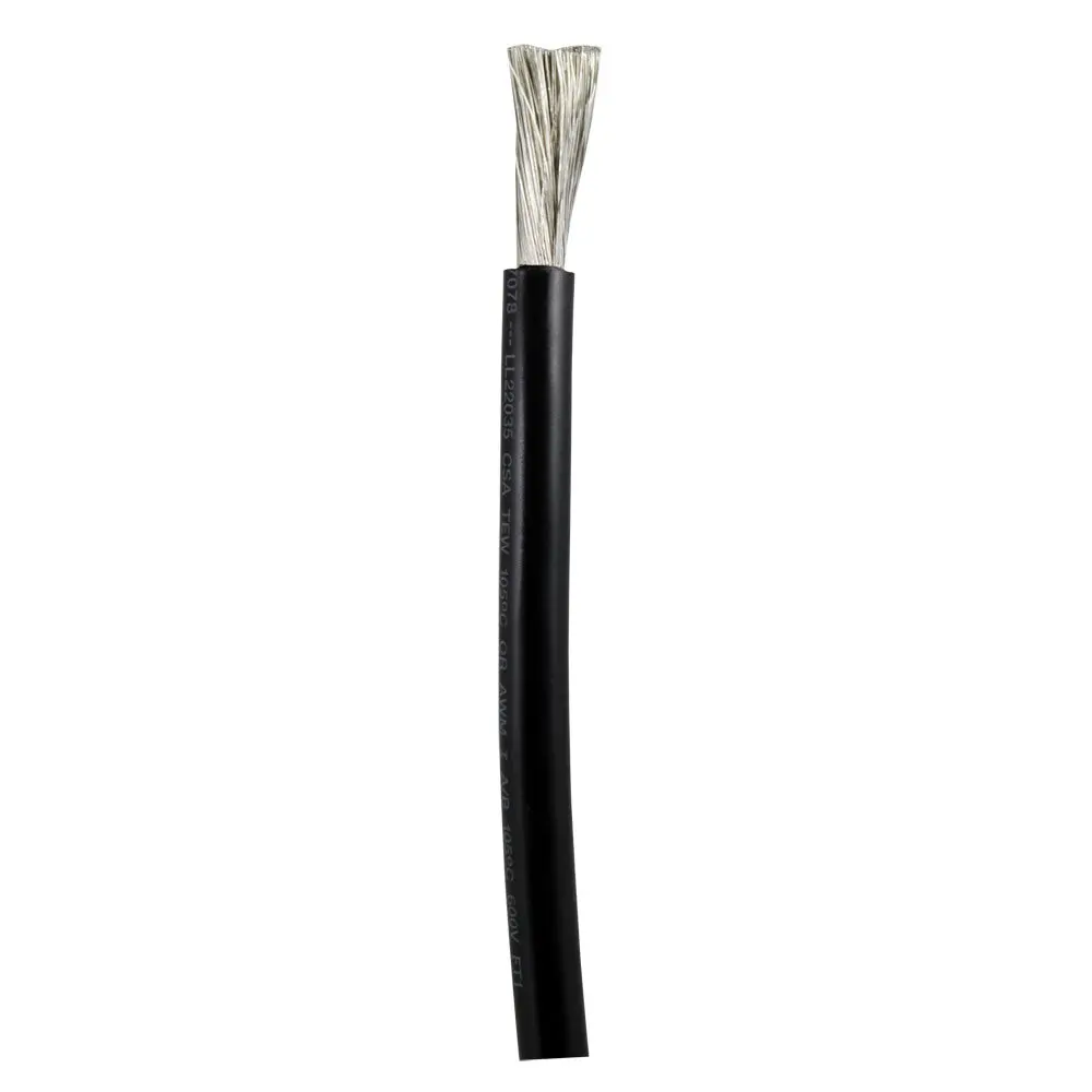 Ancor Black 8 Awg Battery Cable - Sold By The Foot [1110-Ft] 1