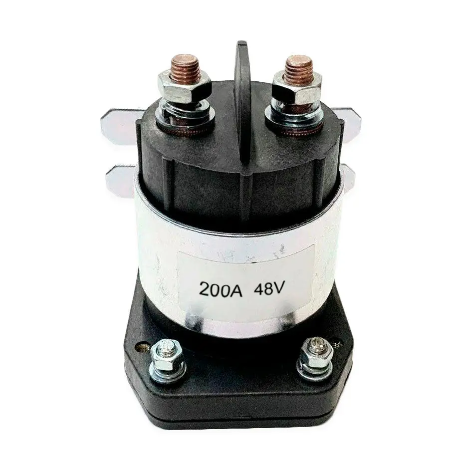 48V 48 Volt Solenoid 4 Terminal 200 Amp Replaces Trombetta 114-4811-020 1