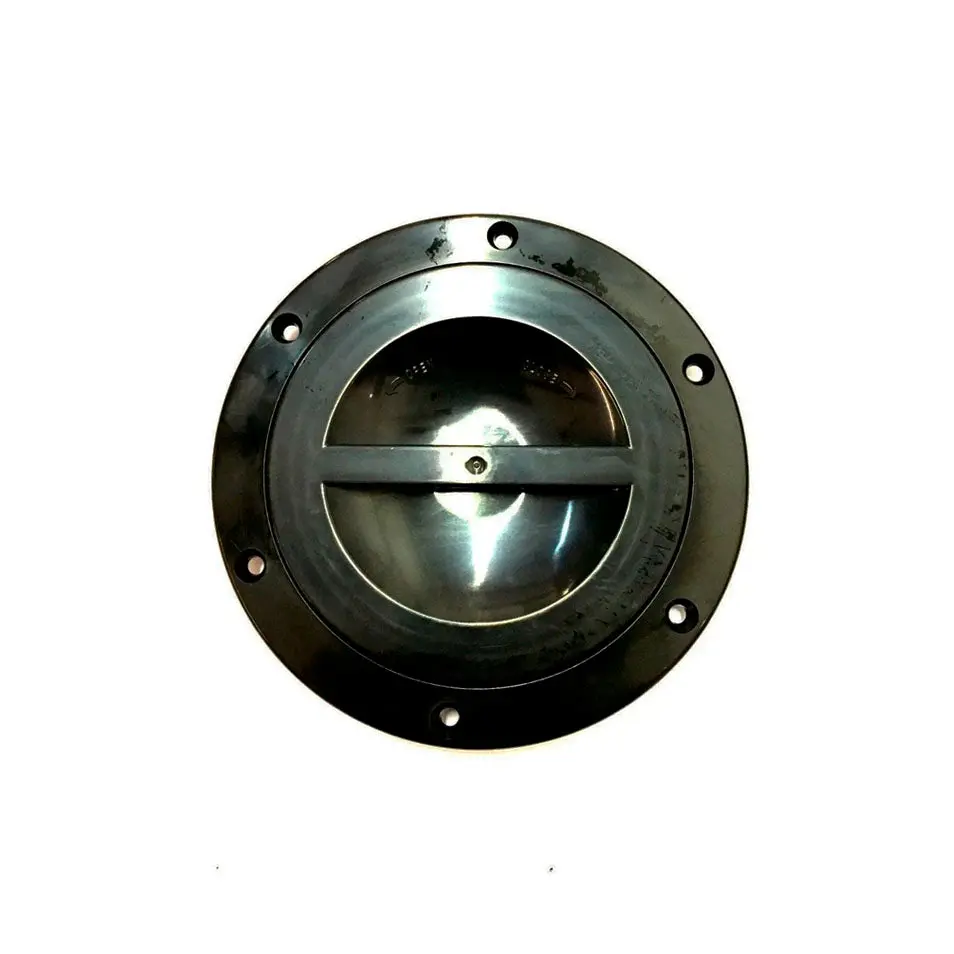 4" Black Round Access Hatch Cover For Rv Marine Boat Camper - Valterra 1