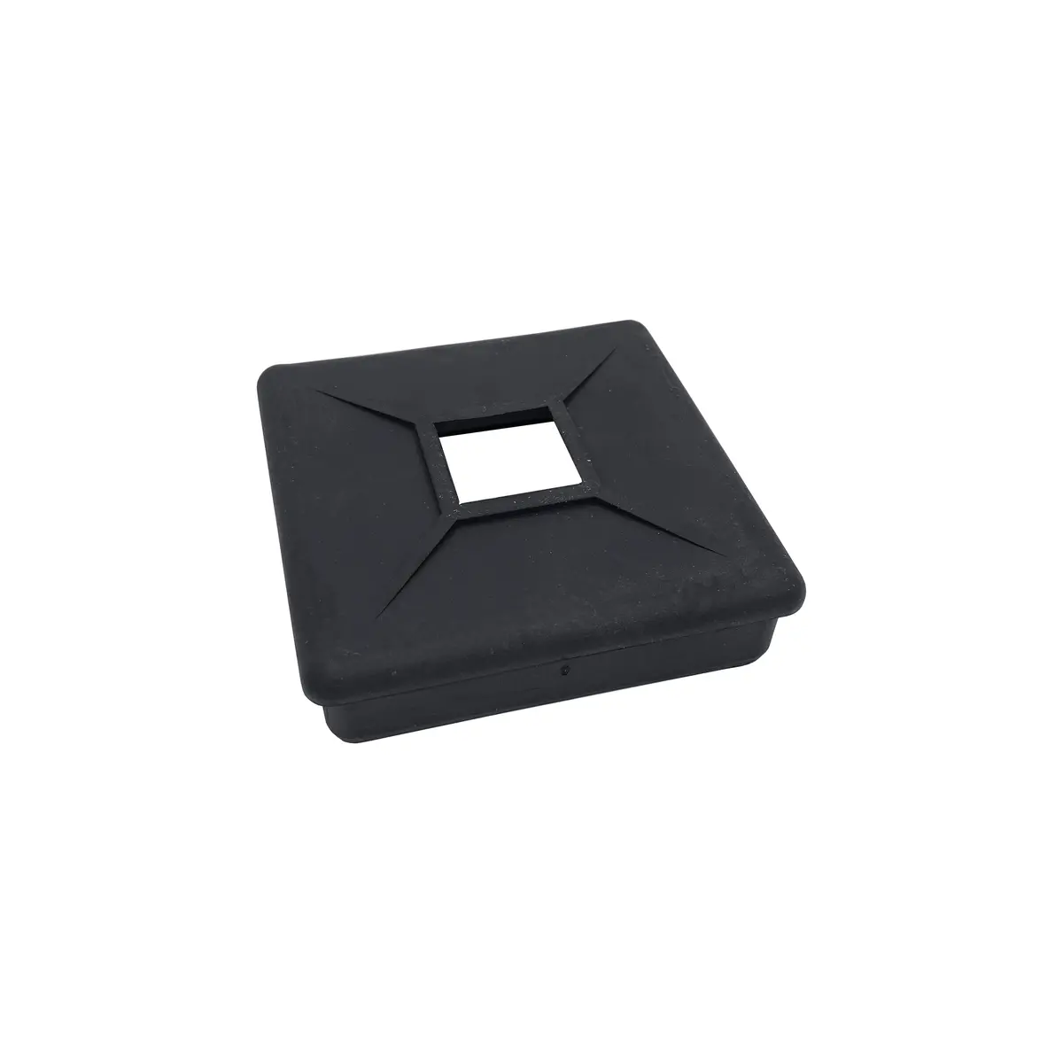 4" Square Rubber Bumper Plug End Cap Cover Rv Camper Trailer 1