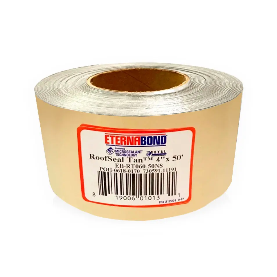 4" Tan Eternabond Roof Leak Repair Tape Patch Seal 1