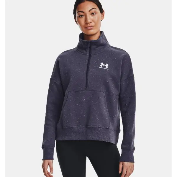 Under Armour - Women's Rival Fleece 1/2 Zip 1