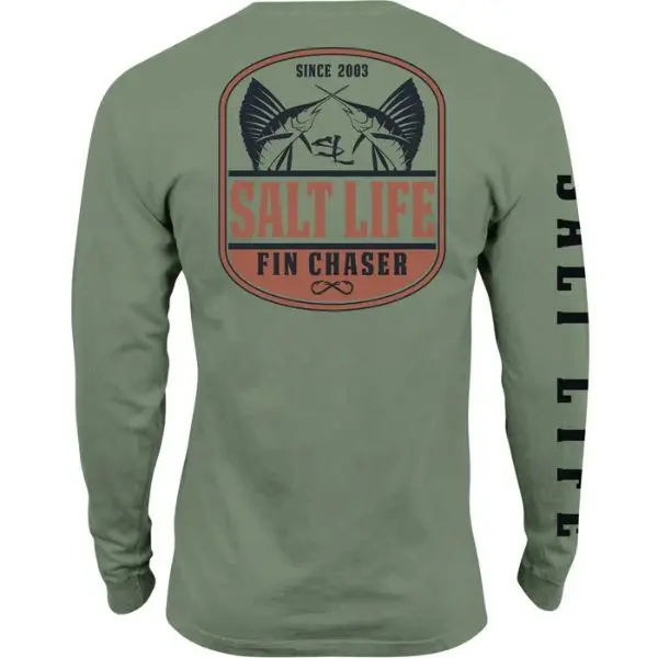 Salt Life - Fin Chaser Duel Long Sleeve Pocket Tee 1
