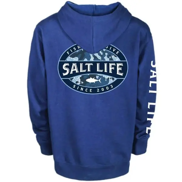 Salt Life - Kids Atlas Badge Youth Hoodie 1