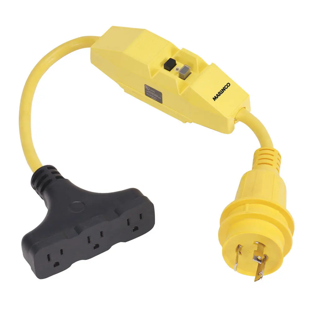 Marinco Dockside 30A To 15A Adapter With Gfi [199128] 1