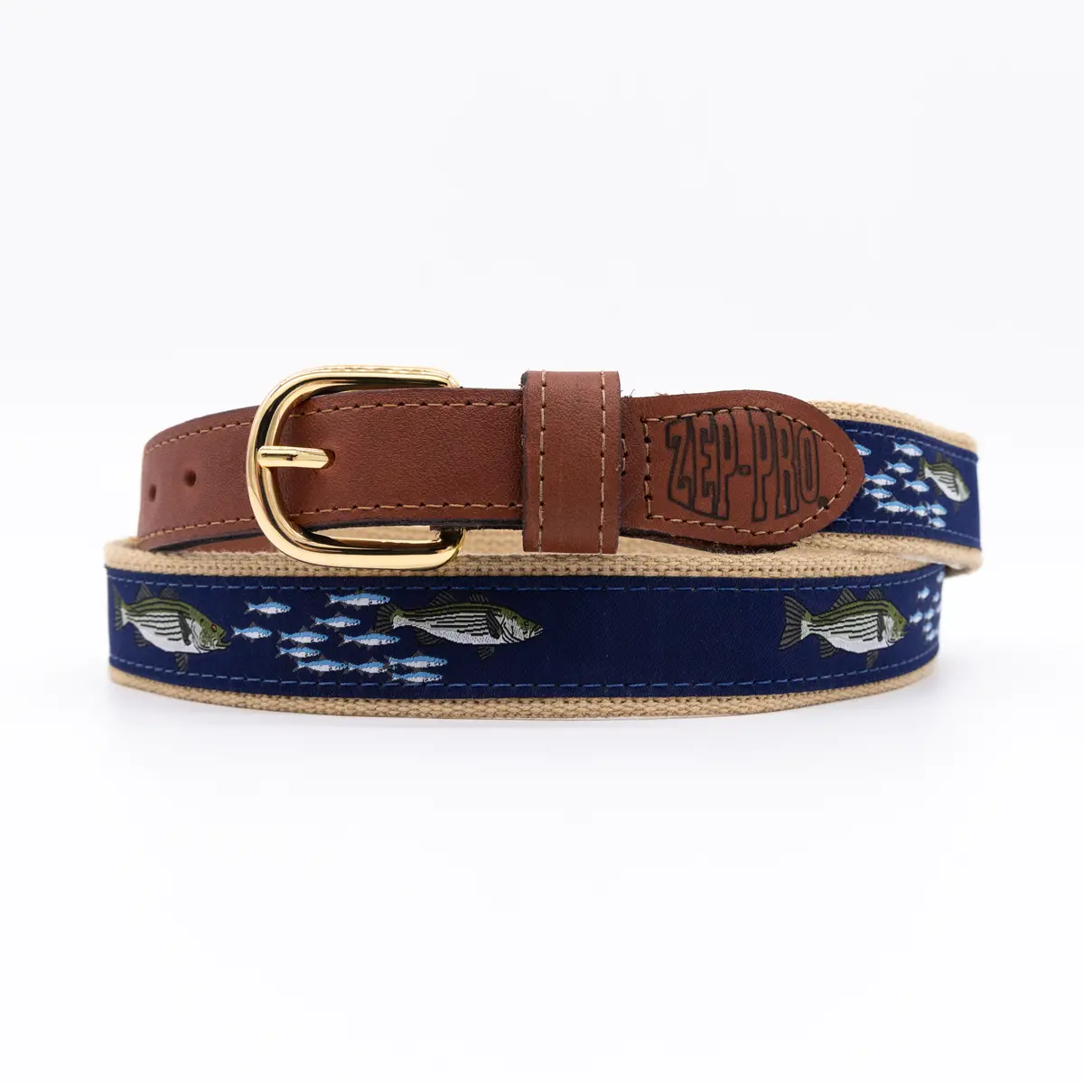 Zep Pro - Navy Striper Chase Belt 1