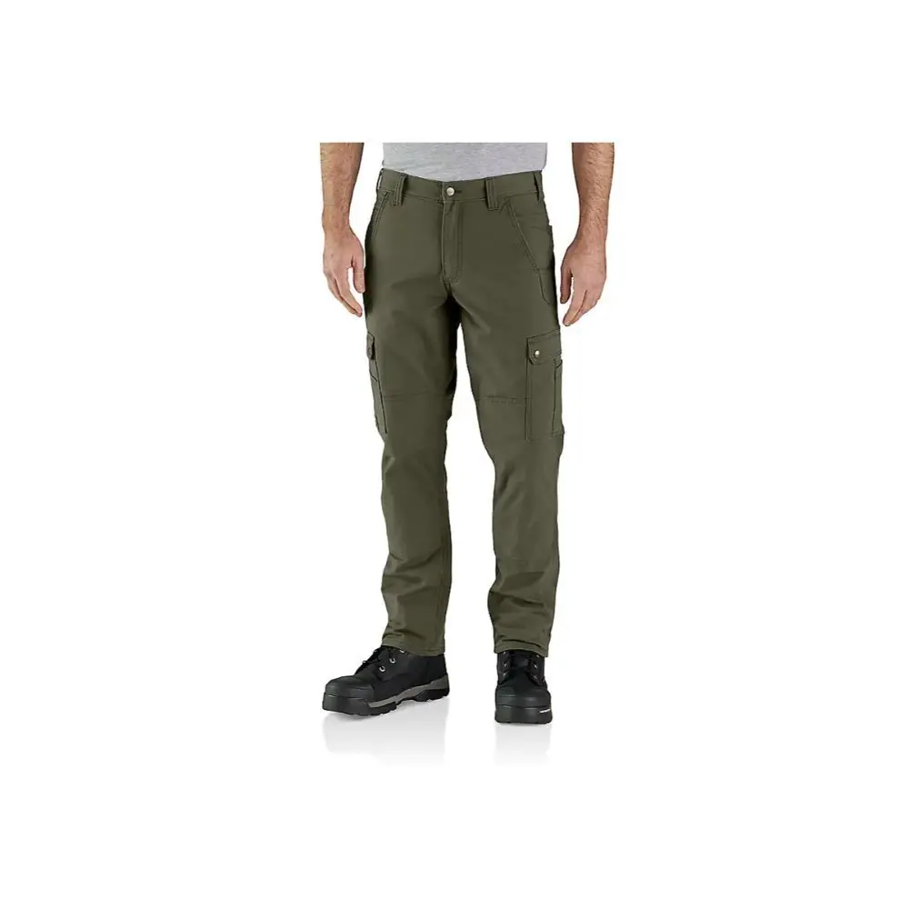 Carhartt - Men's Rugged Flex Relaxed Fit Ripstop Cargo Fleece Lined Work Pant 1