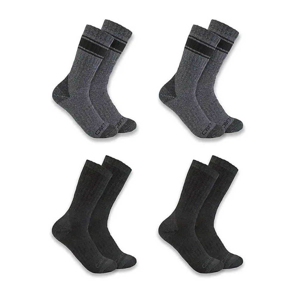 Carhartt - Men's Heavyweight Crew Sock 4-Pack 1