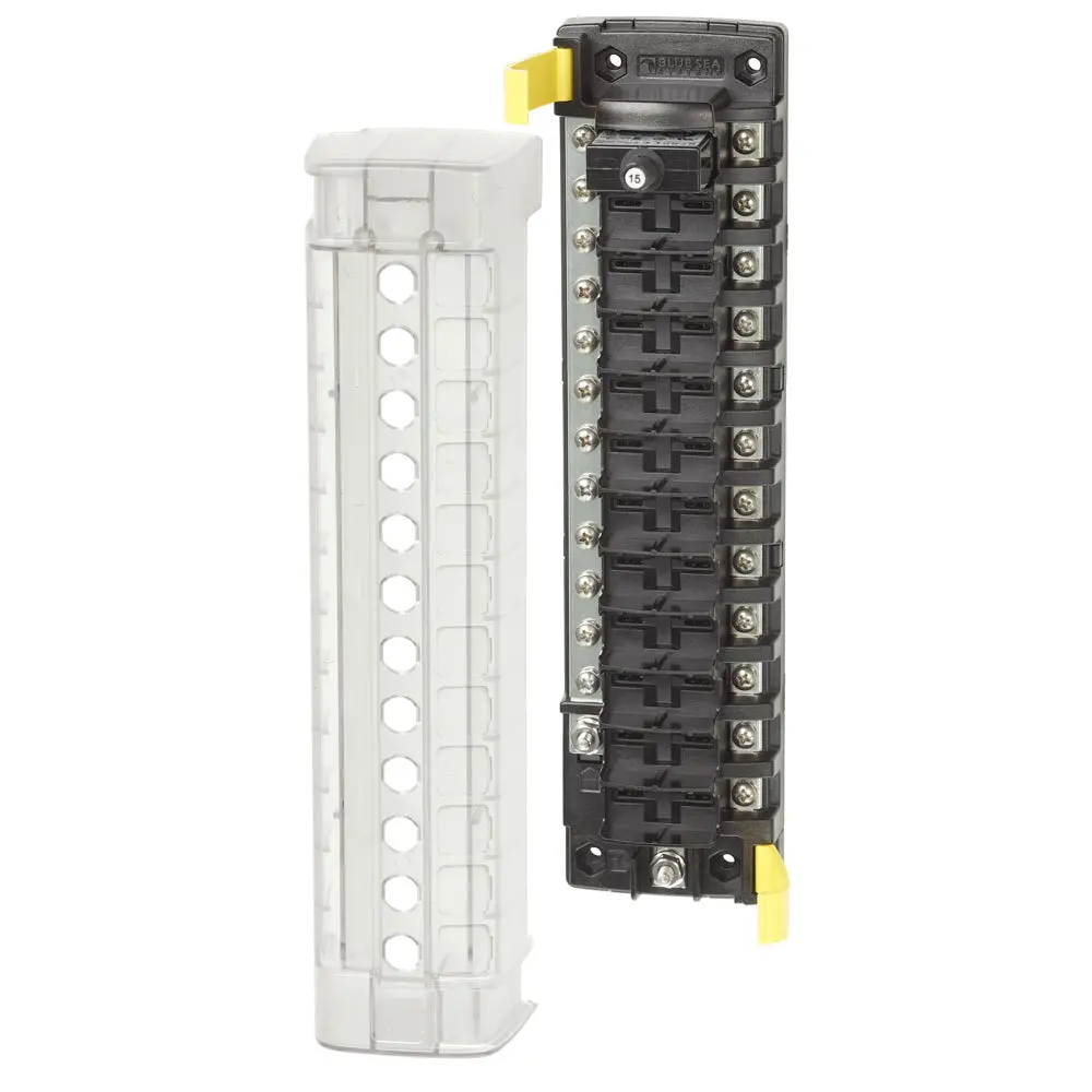 Blue Sea 5054 St Clb Circuit Breaker Block - 12 Position W/Negative Bus [5054] 1