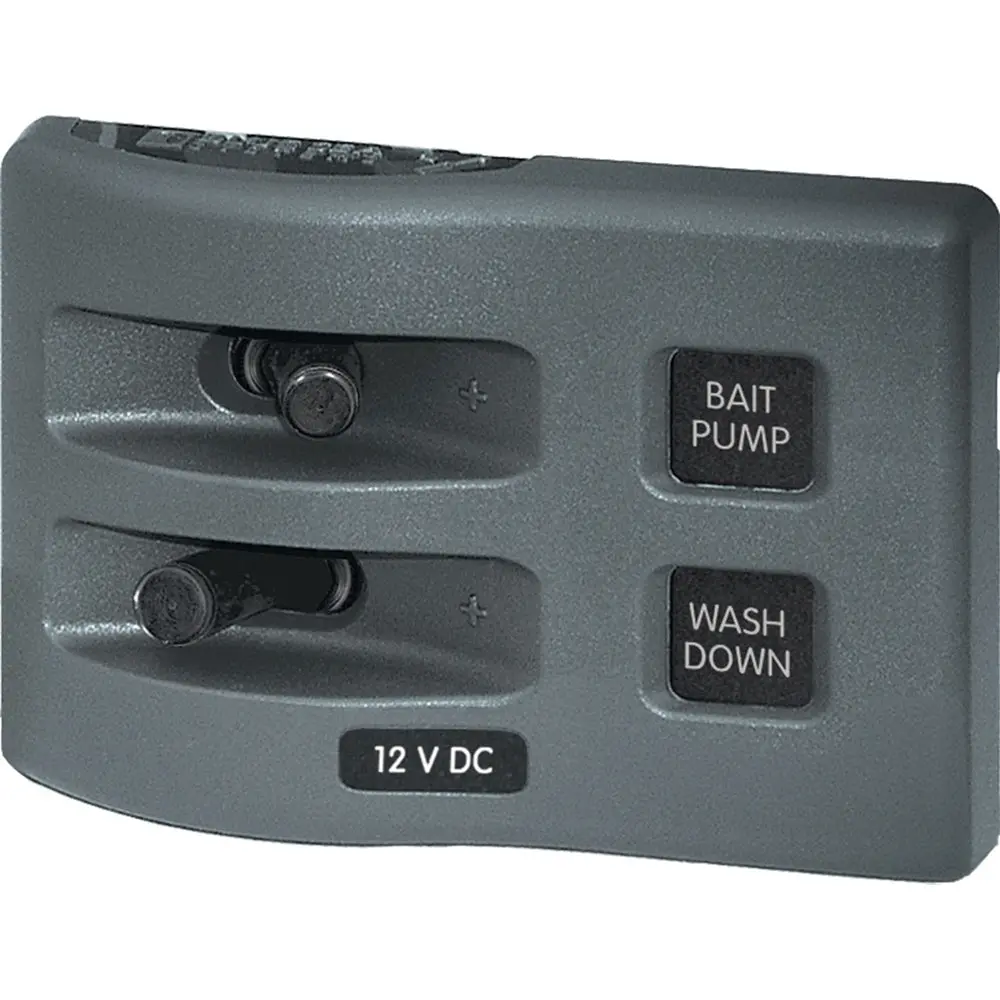Blue Sea 4303 Weatherdeck 12V Dc Waterproof Switch Panel - 2 Position [4303] 1