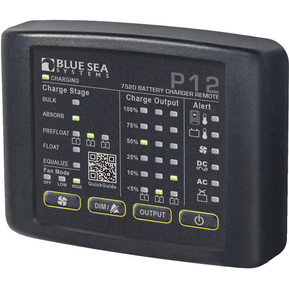 Blue Sea 7520 P12 Led Remote F/Battery Chargers [7520] 1